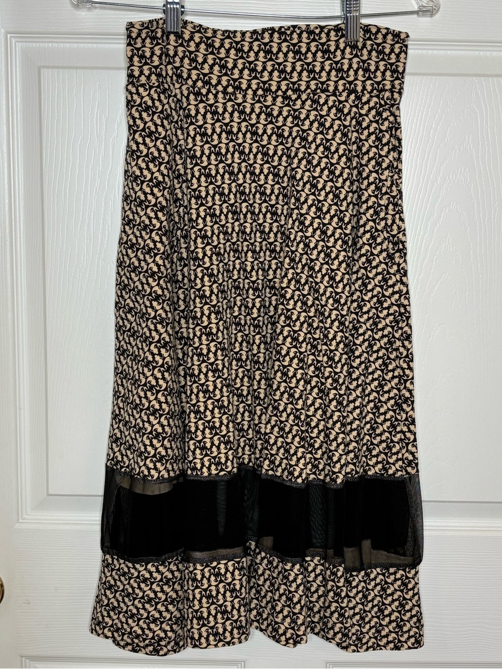 Effie’s Heart Sirens Mermaid Print and Mesh Skirt size medium flowy